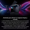 Gabinete Pc Gamer Adata XPG Invader X Mini, Caja ATX Sin Fuente, con 5 Coolers ARGB