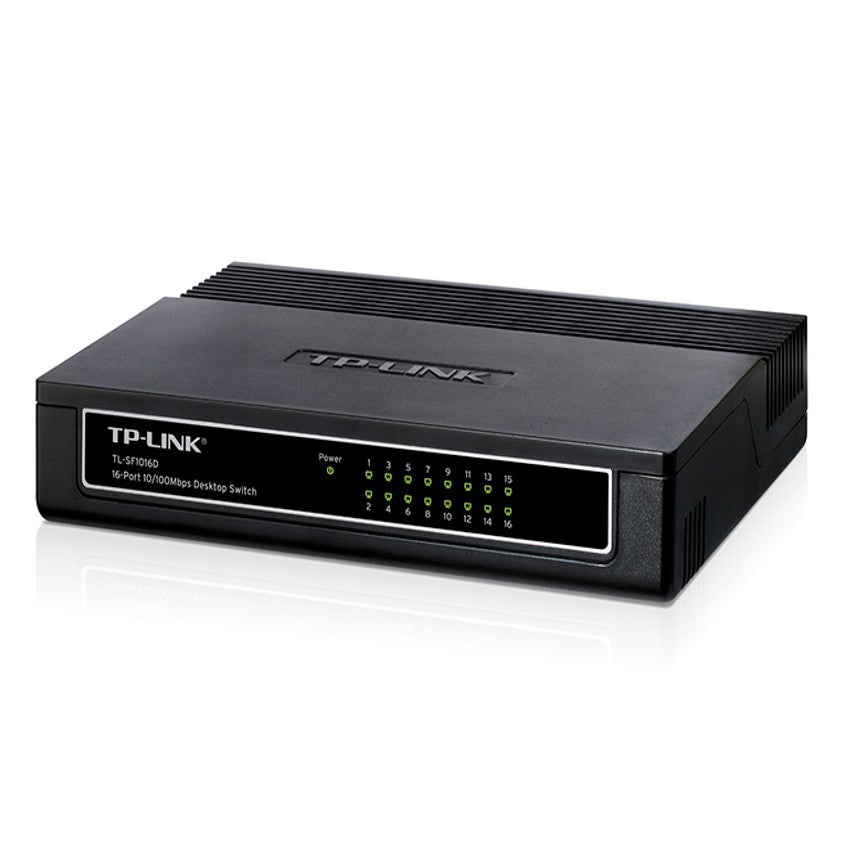 Switch De Escritorio De 16 Puertos 10/100 Tp-link Tl-sf1016d