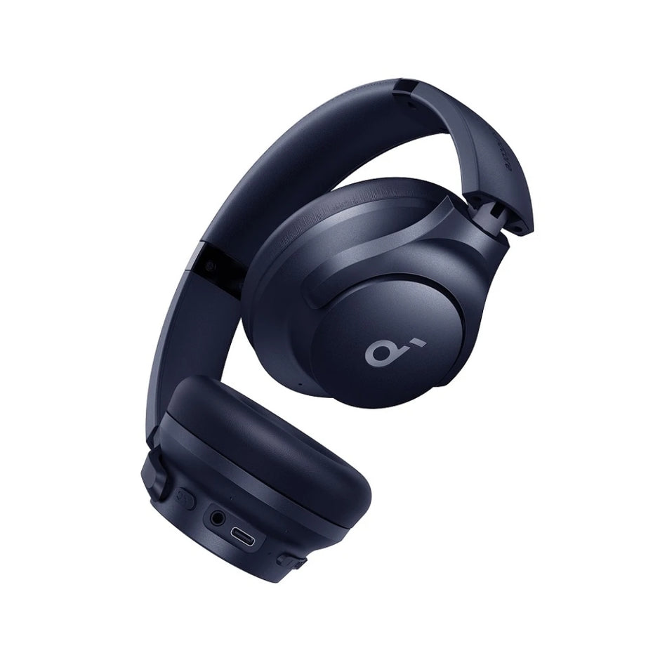 Audífonos Diadema Bluetooth Soundcore Q20i Cancelación Ruido Híbrida Hi-Res Batería ANC 40h/60h - Azul
