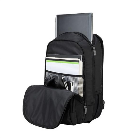 Morral para Portátil Targus Groove CVR617 Hasta 17" Acolchado con Bolsillos Organizadores - Negro