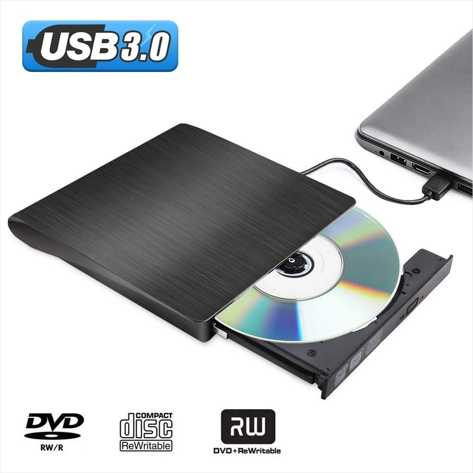 Unidad Quemadora Externa, Cd, Dvd-rw Portable Pop-up Usb 3.0