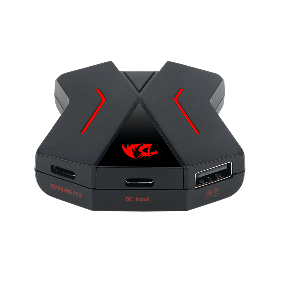 Conversor Multiplataforma HUB Redragon Eris GA200 para Teclado y Mouse en Consolas