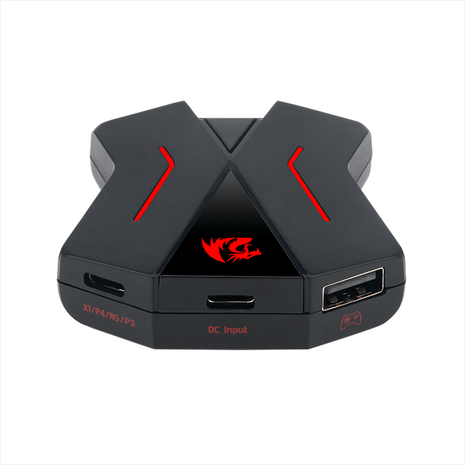Conversor Multiplataforma HUB Redragon Eris GA200 para Teclado y Mouse en Consolas