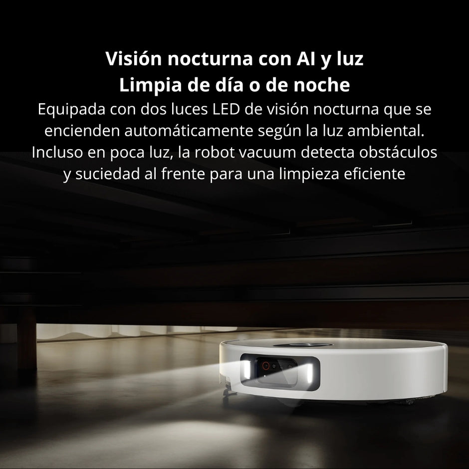Aspiradora Robot Xiaomi Vacuum 5 Pro 20000Pa Base Omni Cámaras IA Mopa Extensible Radar dToF Retráctil