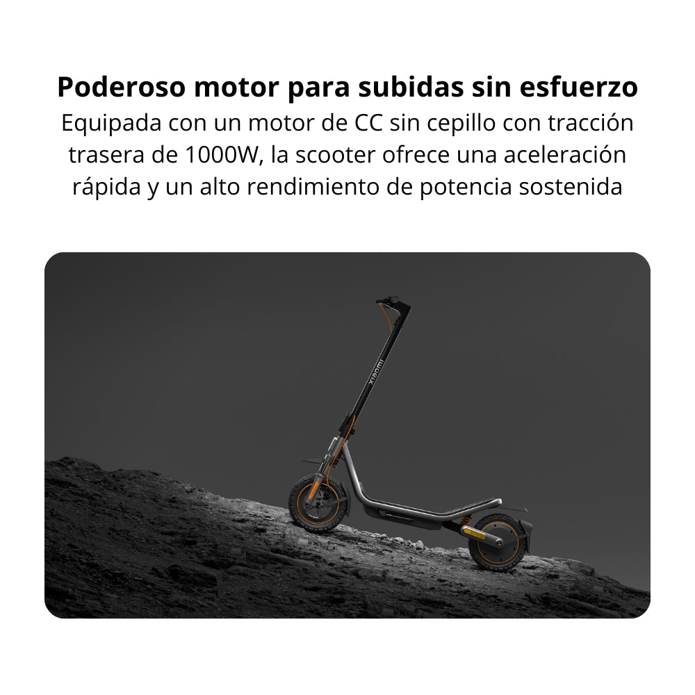 Patineta Eléctrica Xiaomi Scooter 6 Pro Llantas 12” y Chasis Todoterreno Max 1000W Autonomía 70km IPX5