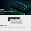 Teclado Gamer Mecánico T-dagger T-tgk321 Arena, 60% Compacto