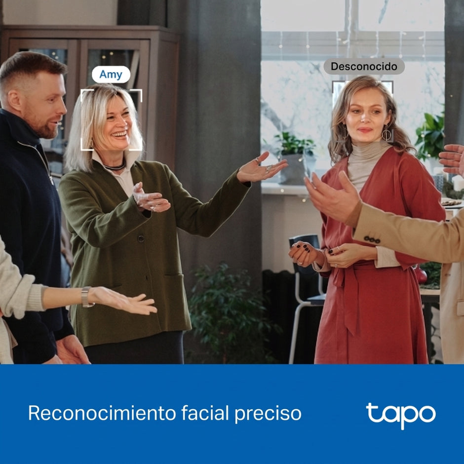 Cámara de Seguridad TP-Link Tapo C260 Ultra HD 4K 8MP Visión 360° Detección inteligente con IA Zoom 18X