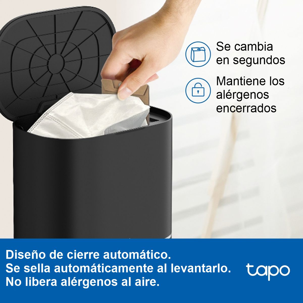 Tp-link Tapo Rva202 Bolsa Polvo Desechable Para Vaciado 5und