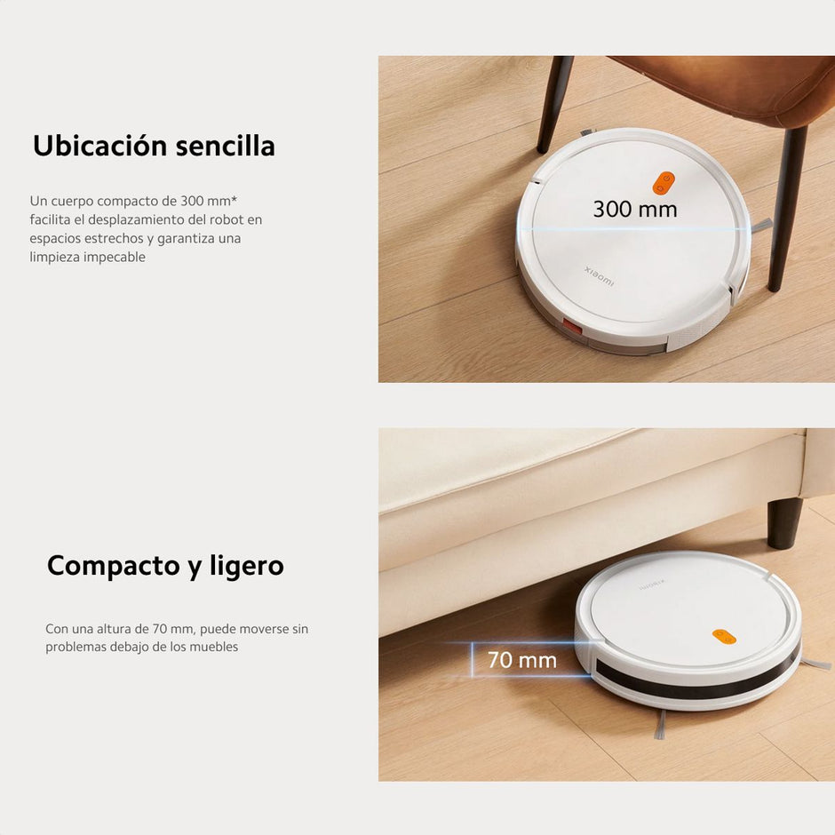 Robot Aspiradora Xiaomi Vacuum E5 Barre Aspira Trapea 3en1 App Mi Home Alexa Google