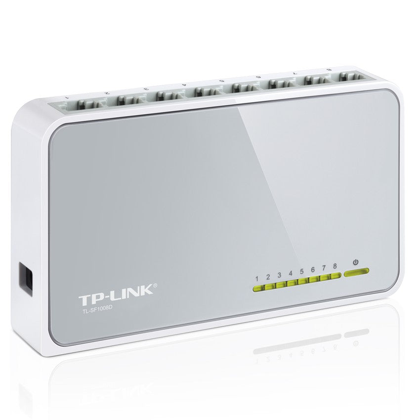 Switch De Escritorio De 8 Puertos 10/100, Tp-link Tl-sf1008d