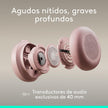 Audífonos Diadema Profesional Logitech Zone Wireless 2 ES Bluetooth ANC Híbrida Adaptativa - Rosado