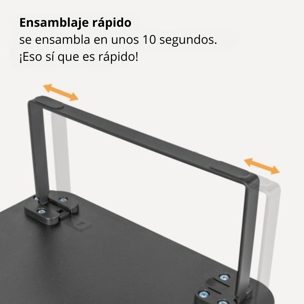 Base Eleva Monitor Techgo TDB MDF para Pantallas de 13 a 32 Pulgadas con Soporte de 20kg Cafe