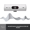 Cámara Web Full Hd Logitech Brio 500 / Rightlight 4 Con Hdr - Blanco