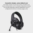 Diadema Gamer T-Dagger Geeraz T-RGH113 Microfono Conector 3.5 mm - Negro