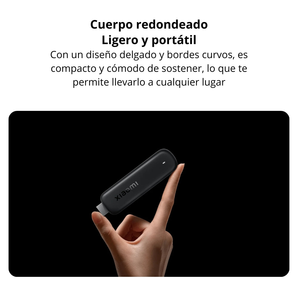 Xiaomi TV Stick 4K 2da Gen Reproductor Streaming Google TV Wi-Fi 6 Dolby Vision Control Voz Inteligente