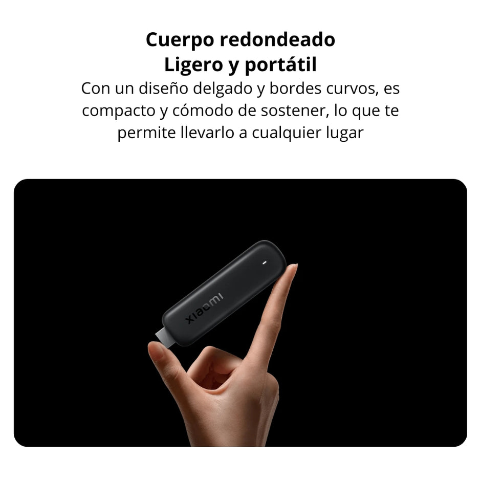 Xiaomi TV Stick 4K 2da Gen Reproductor Streaming Google TV Wi-Fi 6 Dolby Vision Control Voz Inteligente