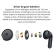 Audífonos Inalámbricos Xiaomi Redmi Buds 8 Active TWS Bluetooth 5.4 Micrófono Dual IA 37h Batería, IP54 - Negro