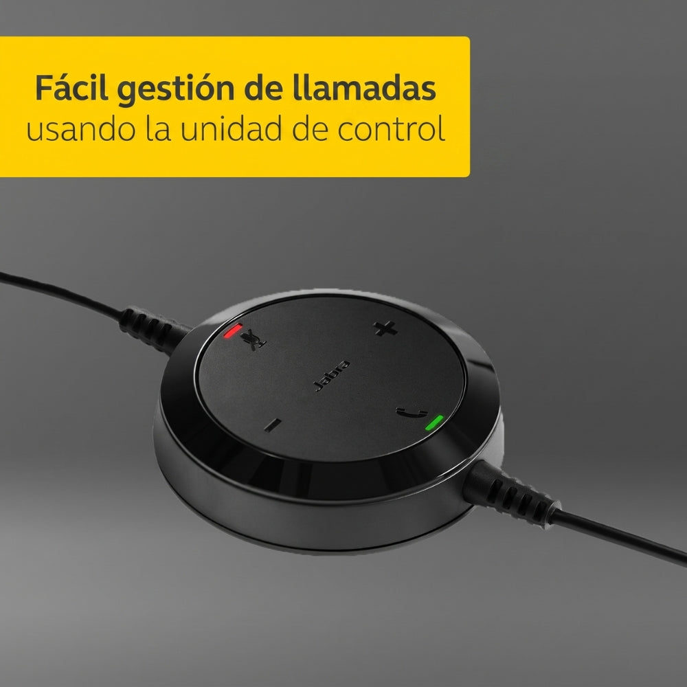 Audífonos Diadema Profesional Jabra Evolve 20 MS Estéreo USB-C/A Micrófono Control Volumen Call Center
