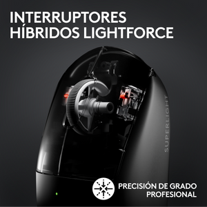 Mouse Gamer Inalámbrico Logitech G Pro X Superlight 2c - Negro