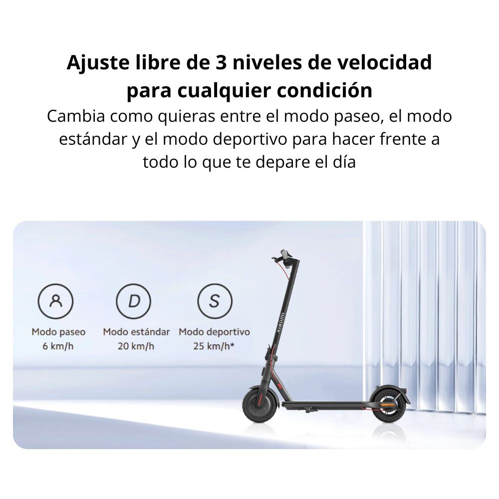 Patineta Eléctrica Xiaomi Scooter 4 Lite Llantas 8.5