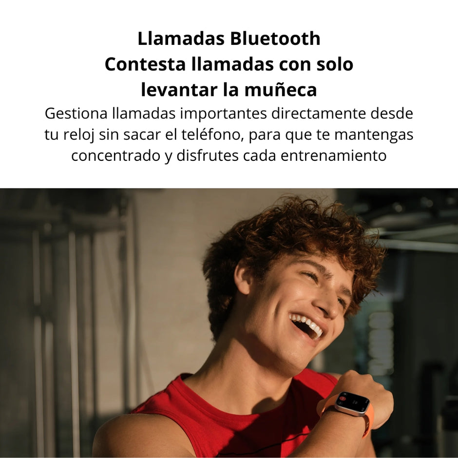 Smartwatch Xiaomi Redmi Watch 6 Active Pantalla AMOLED 1.85” Llamadas Bluetooth 140 Sports IP68 - Plata