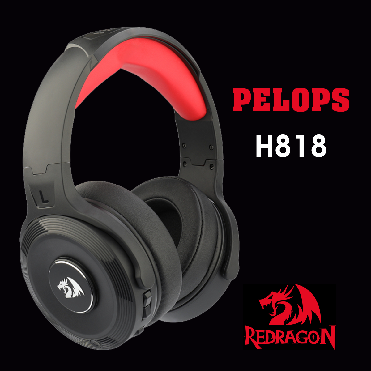 Diadema Inalambrica 7.1 Redragon Pelops H818 Pc/xbox One/ps4