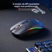 Mouse Gamer Redragon M719-rgb Invader, 10.000dpi, 8 Botones