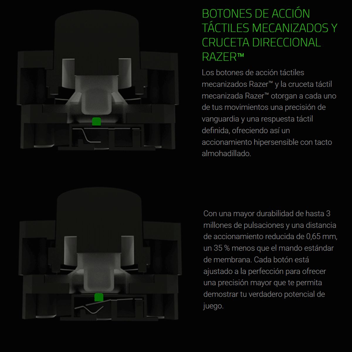 Control Razer Wolverine V2 Pro con Cable para Xbox con Botones Mecánicos y HyperTrigger