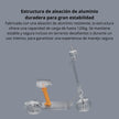 Patineta Eléctrica Xiaomi Scooter 5 Plus + Silla Llantas 12” Max 900W Alcance 60km Suspensión E-ABS IPX5