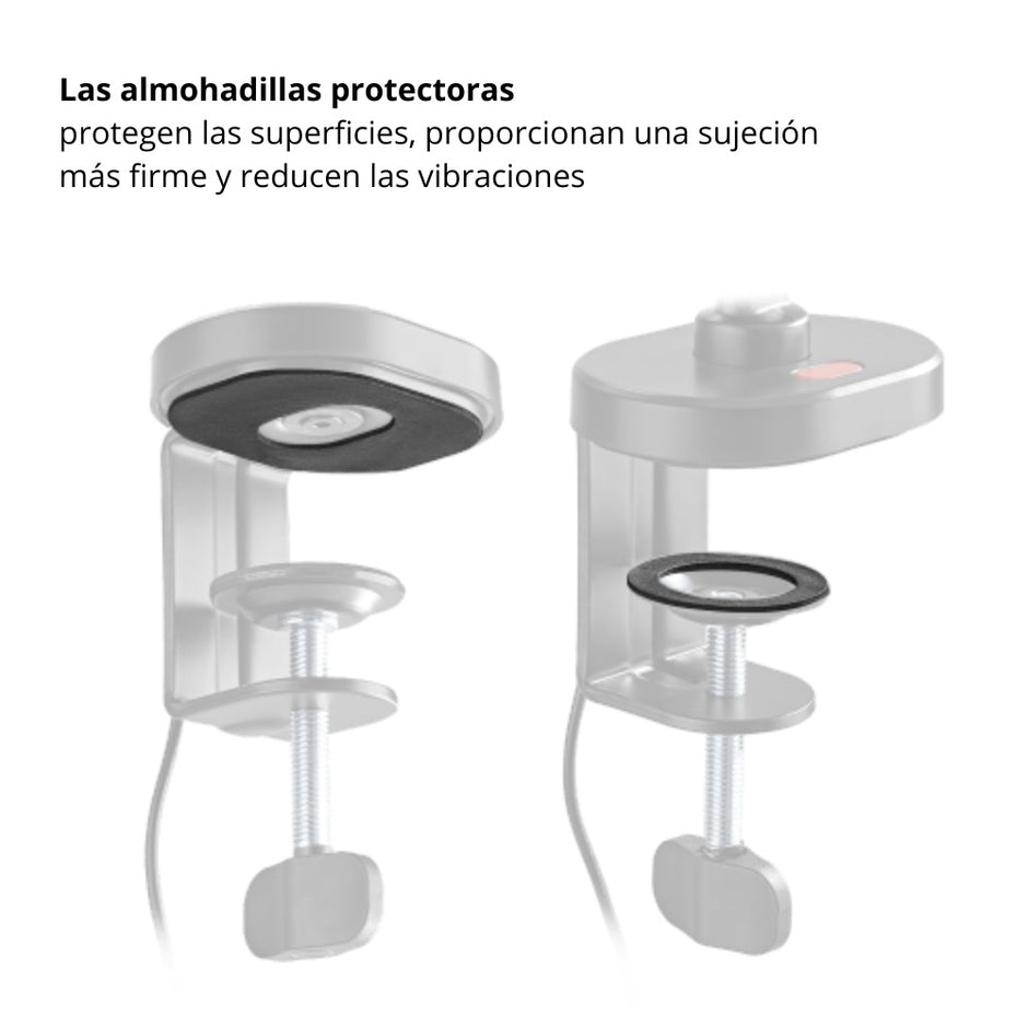 Soporte/Brazo Universal Slim Articulado para Micrófono TechGo SPMC-03