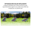 Panel Solar Portátil Forza FPV-T060W 60W 18V: Monocristalino, Plegable, IP65 y Puertos de Carga USB-C