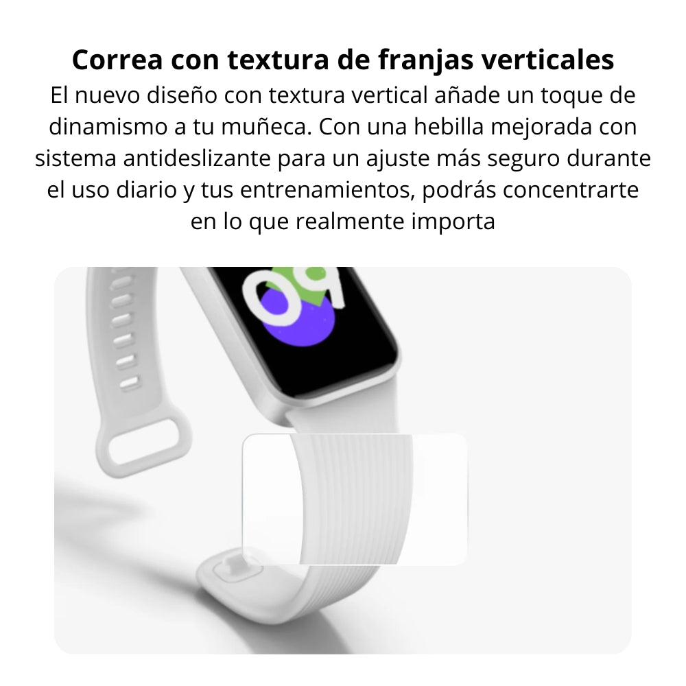 Pulsera Inteligente Xiaomi Smart Band 11 Active TFT 1.47” 60Hz SpO2 50 Modos Batería 21 Días IP68 - Negro