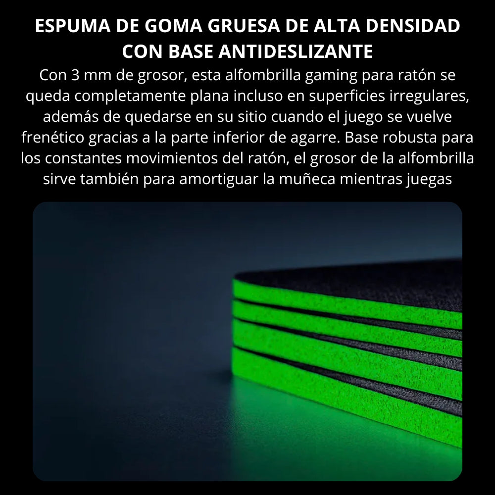 Alfombrilla Gaming Razer Gigantus V2 Tamaño L Antideslizante - Negro