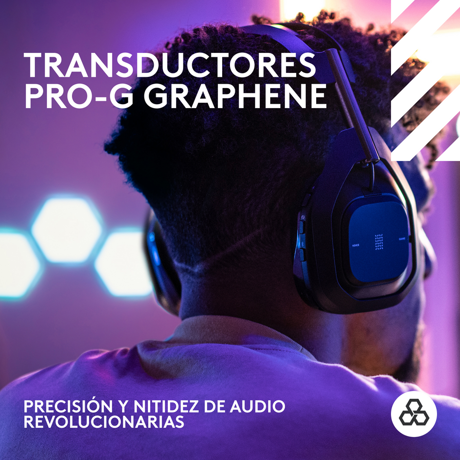 Logitech G A50 X Audífonos Gamer Inalámbricos con Estación Base HDMI para Xbox PS5 y PC