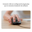 Mouse Alambrico Xtech Xtm-206 Optico 3 Botones Usb