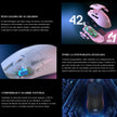 Mouse Redragon Ultra Light K1ng M724 1k Hz Blanco Cableado