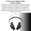 Audífonos de Estudio AKG K72 Profesionales Cerrados Monitoreo 40mm 16Hz-20kHz Cable 3m - Negro Mate