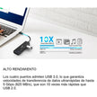Hub Usb 3.0 Genius Uh-400 De 4 Puertos Color Negro