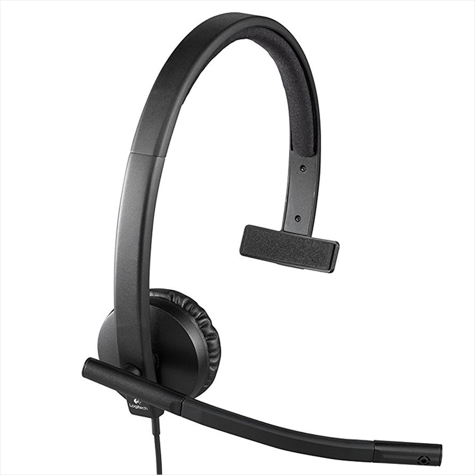 Diadema Logitech Usb Headset Monoaural H570e, Skype / Cisco