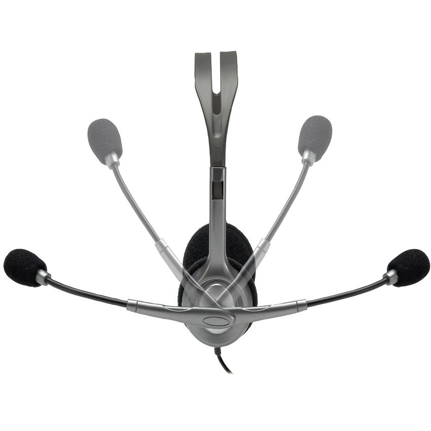 Diadema Estéreo Logitech H111 Micrófono Con Supresión Ruidos