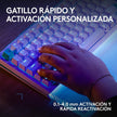 Teclado Gamer Mecanico Logitech G512 X 75 Switch Tactil + Reposamuñecas Logitech Palm Rest - Blanco
