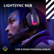 Diadema Gamer Logitech G A20x Lightspeed Ps5/Xbox/Switch/PC, Negro