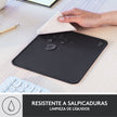 Teclado Inalámbrico Logitech K780 Multidispositivo Bluetooth/Unifying con Base para Tablet y Celular + Mouse Inalámbrico Logitech Signature Comfort Plus M850 L + Pad Mouse Studio Series