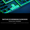 Razer Teclado Ornata V3 X RGB gaming con teclas low-profile, silencioso, reposamuñecas ergonómico y resistente En Español