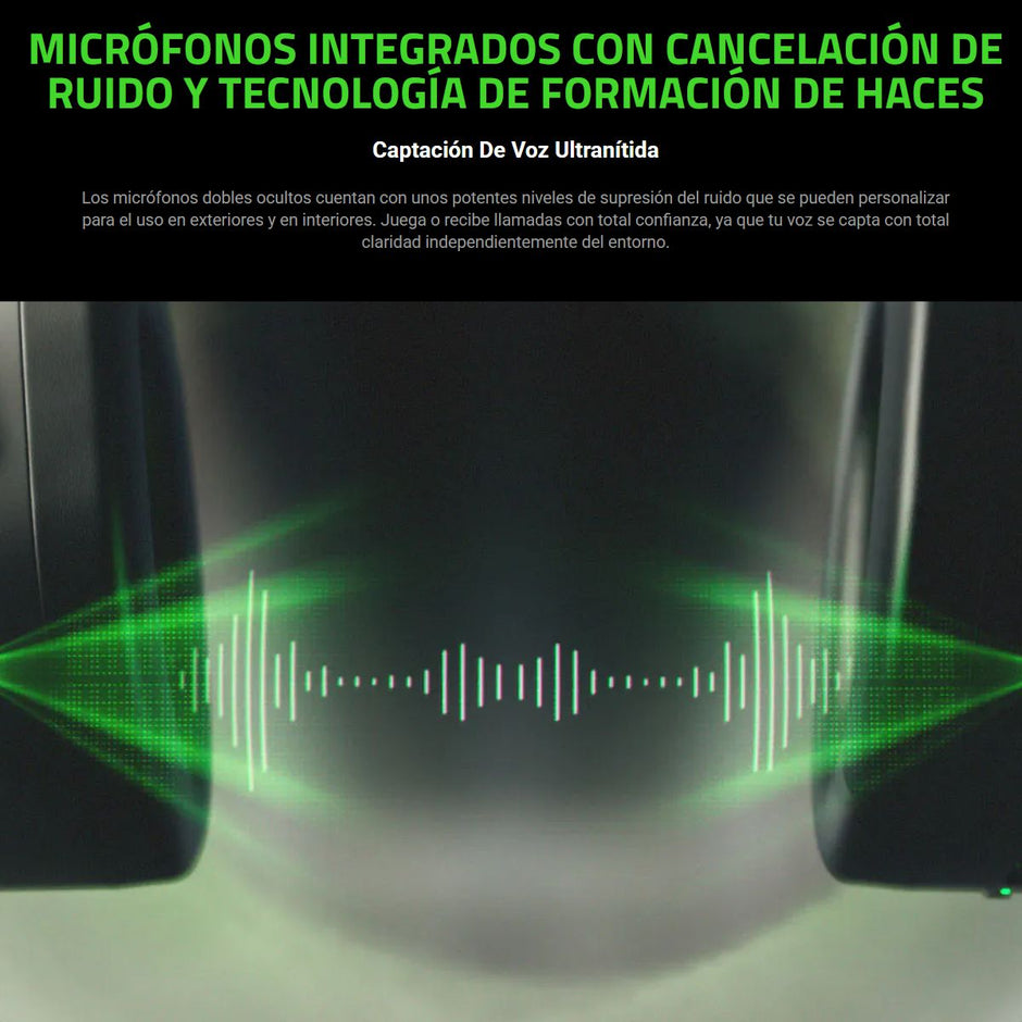 Audífonos Gamer Inalámbricos Razer Barracuda Dual Wireless SmartSwitch THX Spatial 50mm 40 Horas