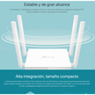 Router Inalámbrico Doble B 2.4 Ghz Y 5 Ghz Color Blanco Archer C24 Tp-link AC750