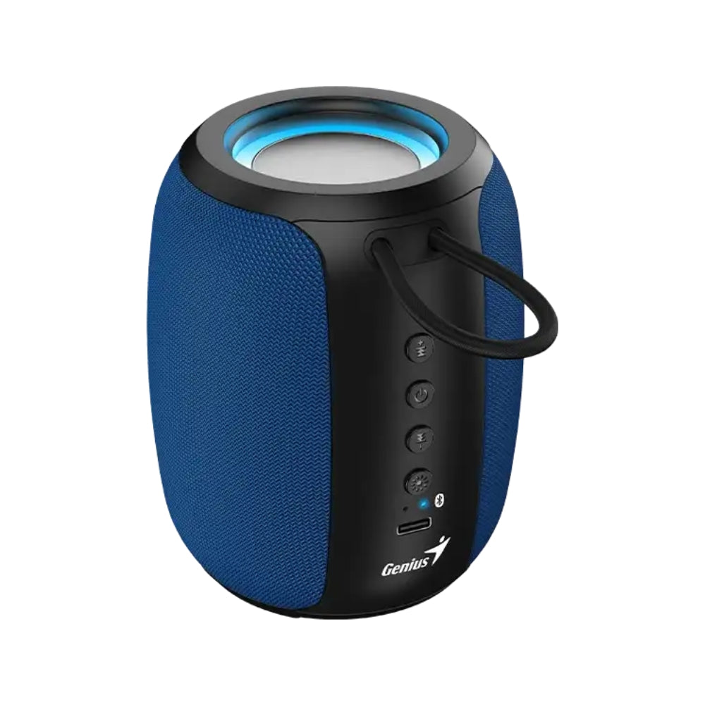 Parlante Portatil Genius Sp-915bt con Microfono Bluetooth 5.3 USB-C - Azul