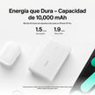 Batería Portátil Power Bank Belkin BoostCharge 10000mAh 20W Power Delivery Cable USB-C Integrado - Blanco