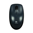 Mouse Óptico Logitech M90 con Cable USB Cómodo Diseño Ambidiestro - Negro