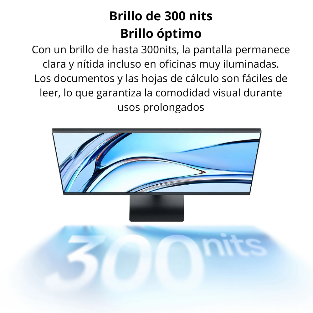 Combo Monitor Xiaomi A27i 2026 IPS 27” FHD 144Hz + Base Elevadora Techgo TDB MDF para Monitor 13-32” hasta 20kg